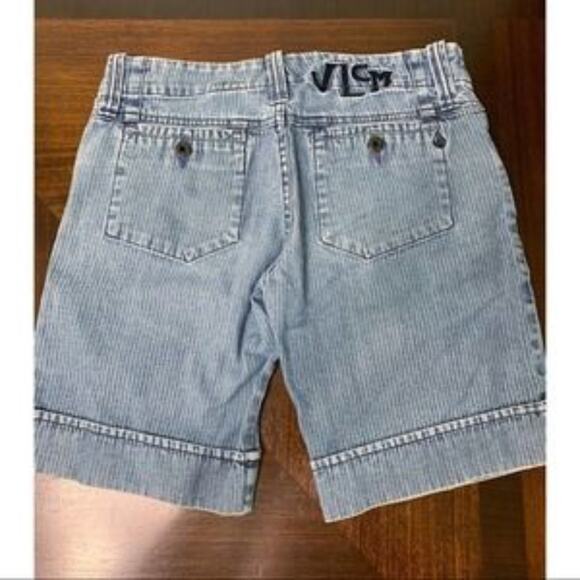 Volcom Stone Blue Denim Shorts Juniors size 5 - Picture 2 of 7